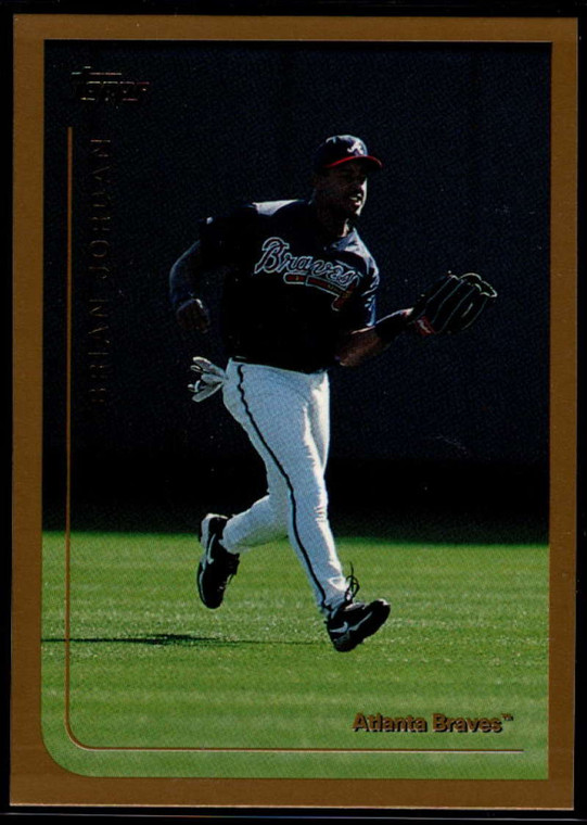 1999 Topps #306 Brian Jordan VG Atlanta Braves 