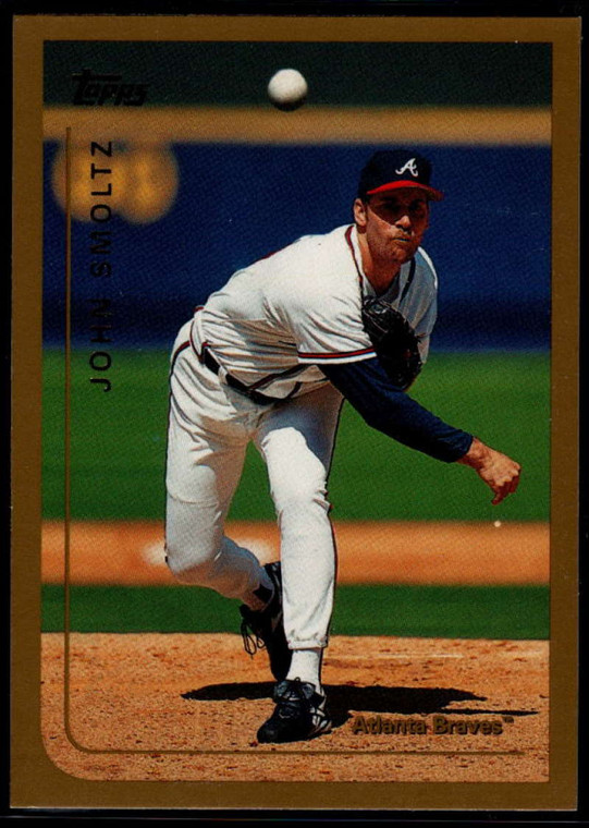 1999 Topps #329 John Smoltz VG Atlanta Braves 