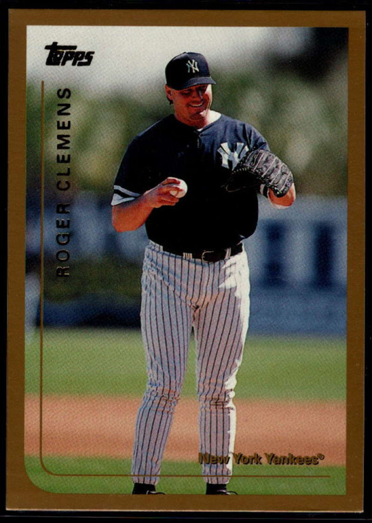 1999 Topps #334 Roger Clemens VG New York Yankees 