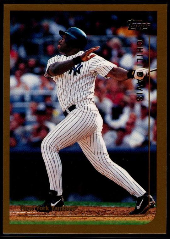 1999 Topps #347 Chili Davis VG New York Yankees 