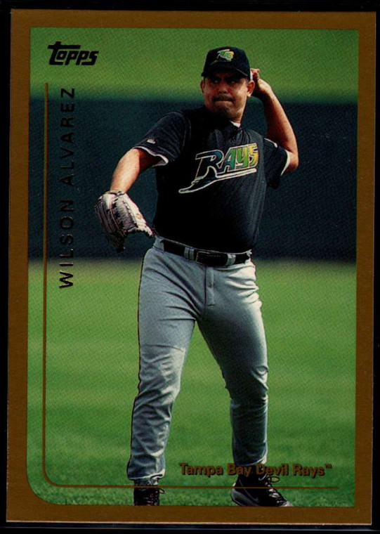 1999 Topps #371 Wilson Alvarez VG Tampa Bay Devil Rays 