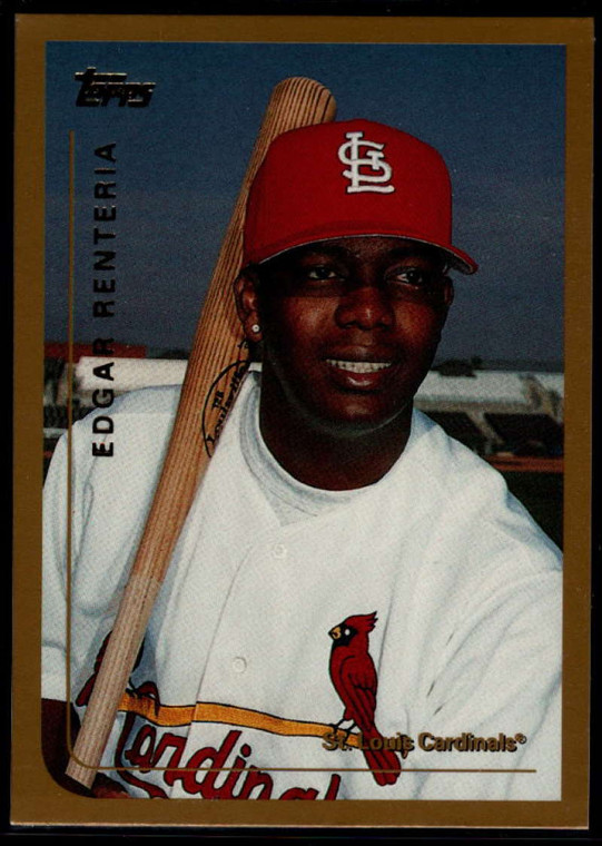 1999 Topps #379 Edgar Renteria VG St. Louis Cardinals 