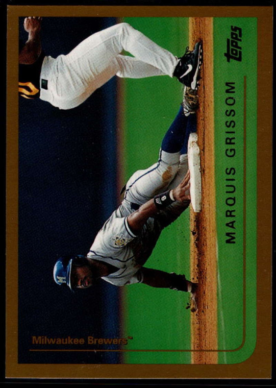1999 Topps #383 Marquis Grissom VG Milwaukee Brewers 
