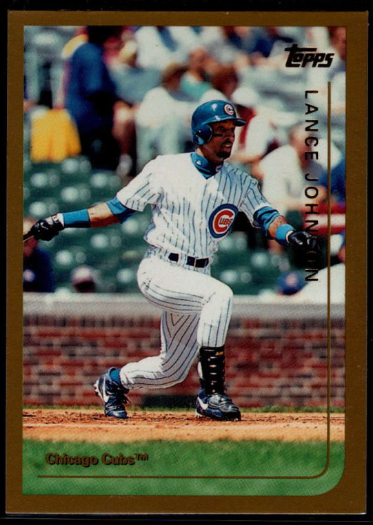 1999 Topps #406 Lance Johnson VG Chicago Cubs 