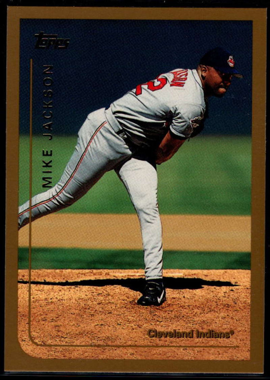 1999 Topps #408 Mike Jackson VG Cleveland Indians 