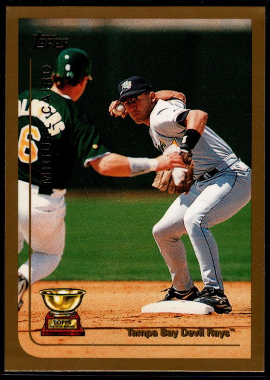 1999 Topps #417 Miguel Cairo VG Tampa Bay Devil Rays 