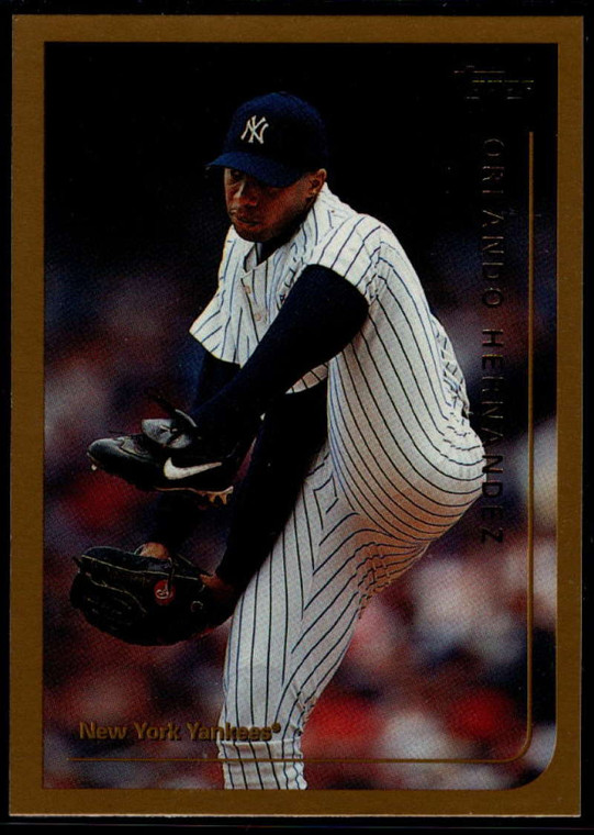 1999 Topps #422 Orlando Hernandez VG New York Yankees 