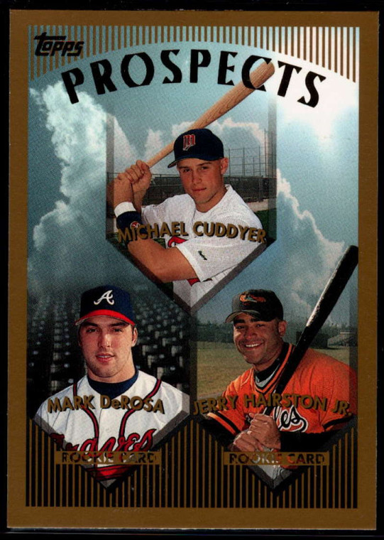 1999 Topps #426 Michael Cuddyer/Mark DeRosa/Jerry Hairston Jr. VG Minnesota Twins/Atlanta Braves/Baltimore Orioles 