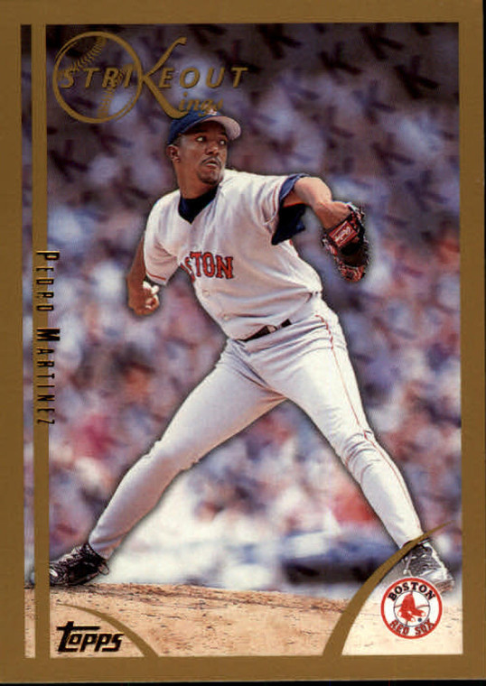 1999 Topps #449 Pedro Martinez VG Boston Red Sox 