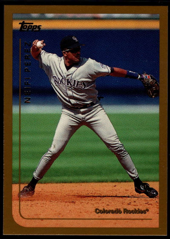 1999 Topps #97 Neifi Perez VG Colorado Rockies 