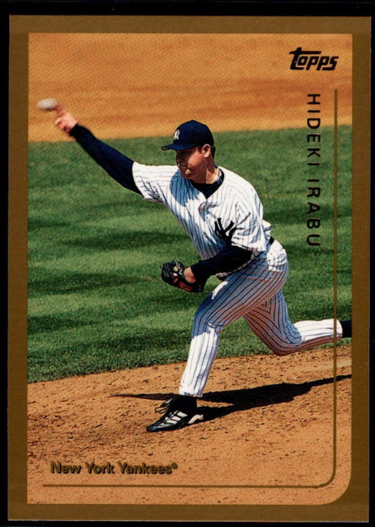 1999 Topps #115 Hideki Irabu VG New York Yankees 