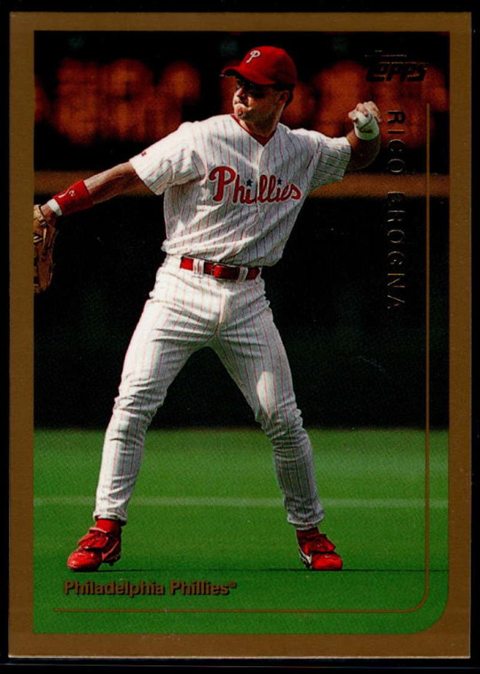 1999 Topps #321 Rico Brogna VG Philadelphia Phillies 