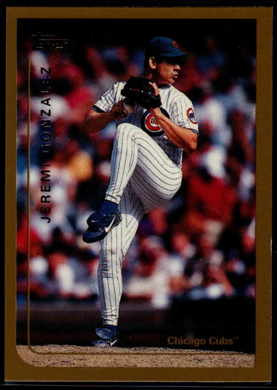 1999 Topps #341 Jeremi Gonzalez VG Chicago Cubs 