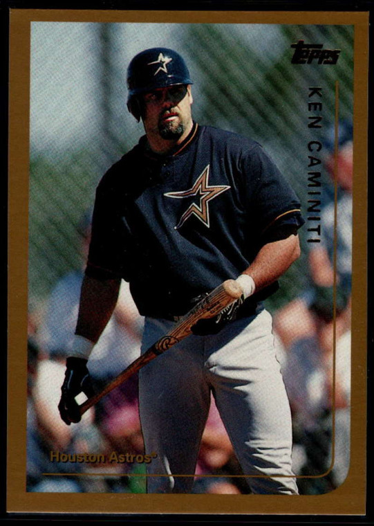 1999 Topps #375 Ken Caminiti VG Houston Astros 