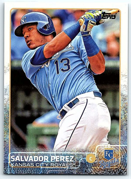 2015 Topps #39 Salvador Perez NM Kansas City Royals 