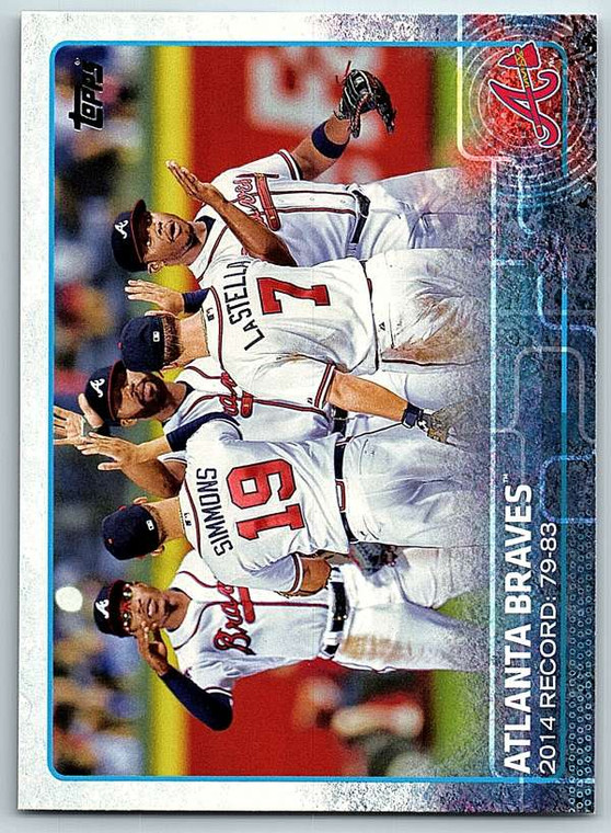 2015 Topps #64 Atlanta Braves NM Atlanta Braves 