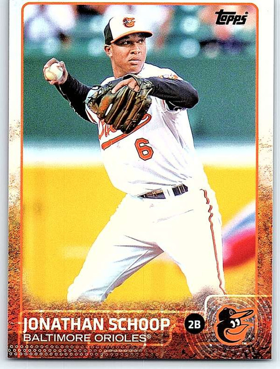 2015 Topps #84 Jonathan Schoop NM Baltimore Orioles 