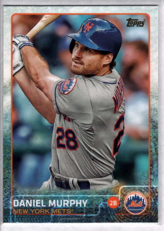 2015 Topps #149 Daniel Murphy NM New York Mets 