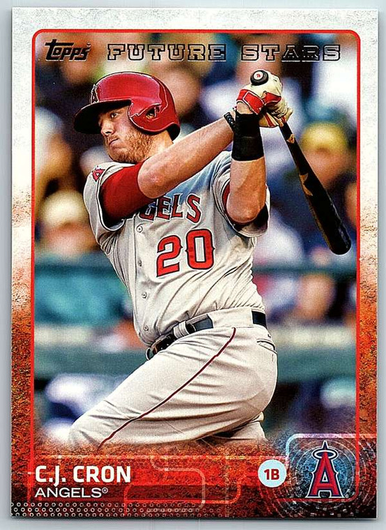 2015 Topps #151 C.J. Cron Future Star NM Los Angeles Angels 