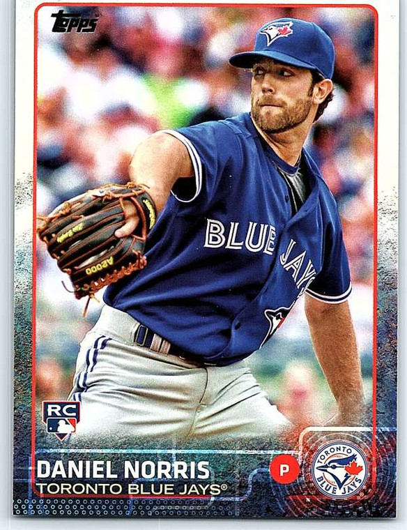2015 Topps #217 Daniel Norris NM RC Rookie Toronto Blue Jays 