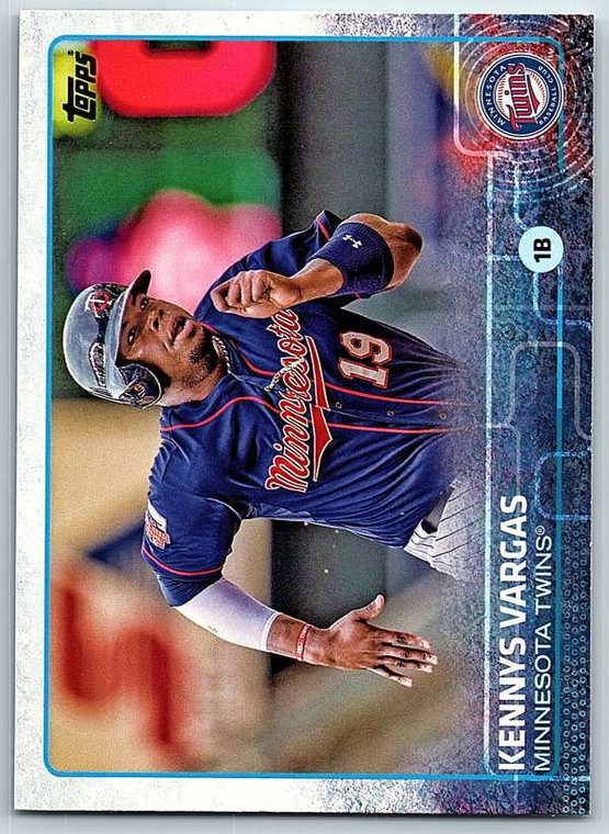 2015 Topps #219 Kennys Vargas NM Minnesota Twins 