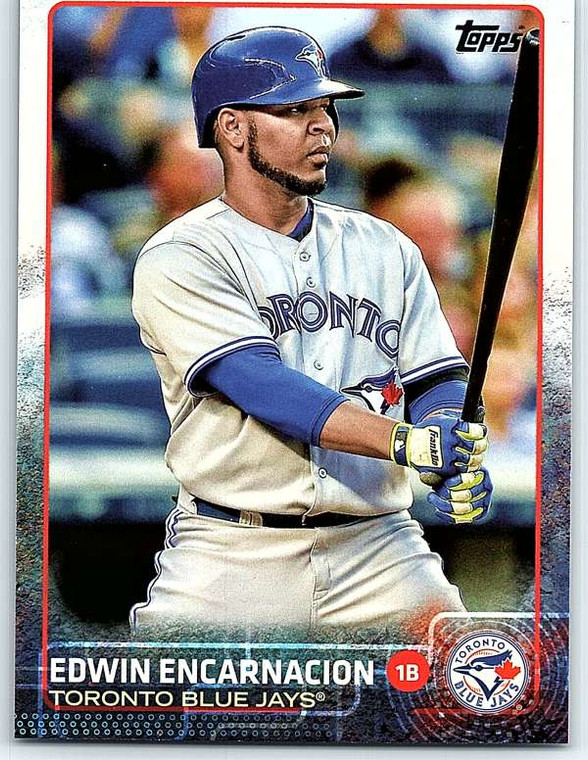 2015 Topps #242 Edwin Encarnacion NM Toronto Blue Jays 