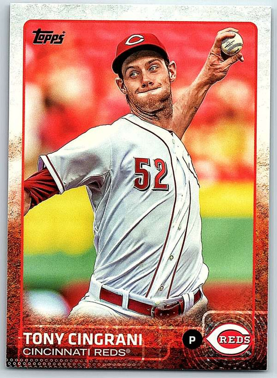 2015 Topps #264 Tony Cingrani NM Cincinnati Reds 