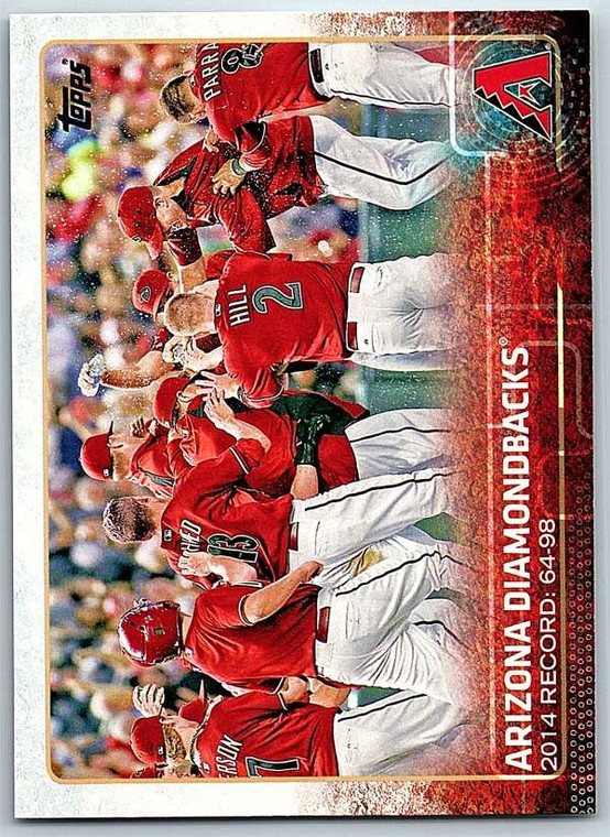 2015 Topps #265 Arizona Diamondbacks NM Arizona Diamondbacks 