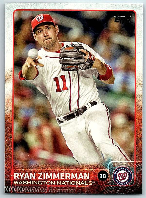 2015 Topps #274 Ryan Zimmerman NM Washington Nationals 