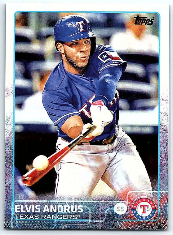 2015 Topps #281 Elvis Andrus NM Texas Rangers 