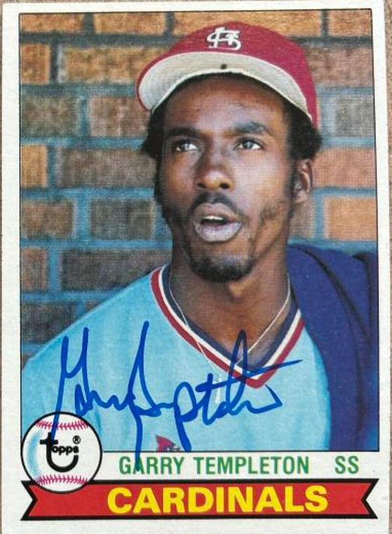 Garry Templeton Autographed 1979 Topps #350