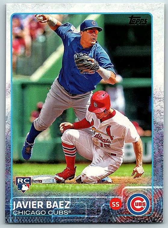 2015 Topps #315 Javier Baez NM RC Rookie Chicago Cubs 