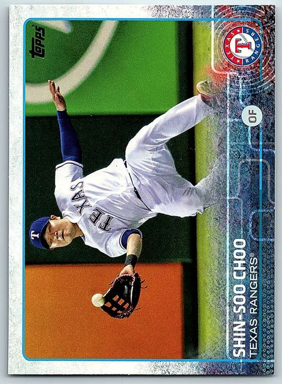 2015 Topps #320 Shin-Soo Choo NM Texas Rangers 