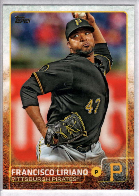 2015 Topps #388 Francisco Liriano NM Pittsburgh Pirates 