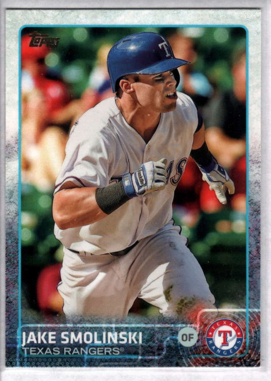 2015 Topps #408 Jake Smolinski NM Texas Rangers 