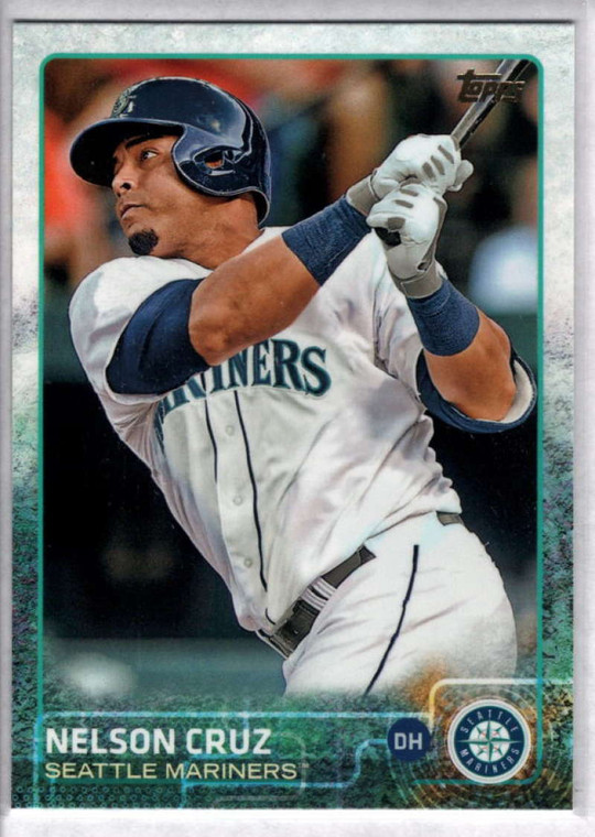 2015 Topps #411 Nelson Cruz NM Seattle Mariners 