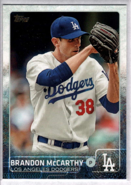 2015 Topps #431 Brandon McCarthy NM Los Angeles Dodgers 
