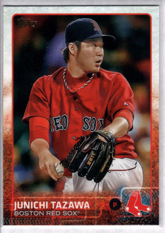 2015 Topps #458 Junichi Tazawa NM Boston Red Sox 