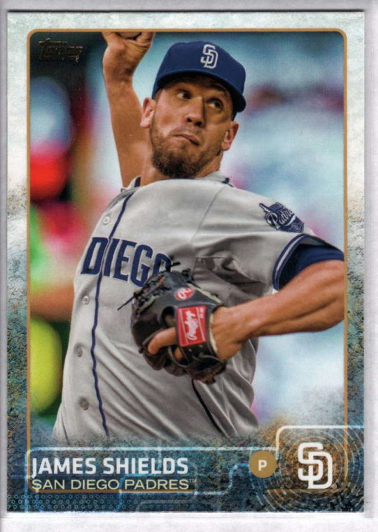 2015 Topps #469 James Shields NM San Diego Padres 