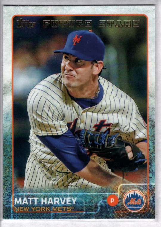 2015 Topps #480 Matt Harvey NM New York Mets 