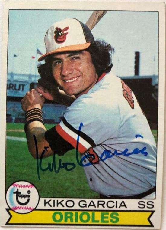 Kiko Garcia Autographed 1979 Topps #543