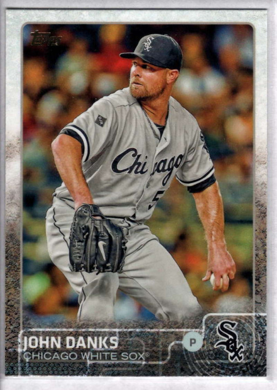 2015 Topps #524 John Danks NM Chicago White Sox 