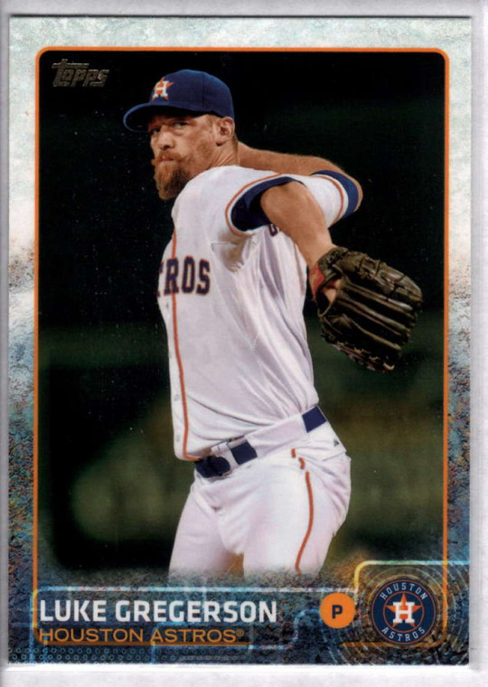 2015 Topps #525 Luke Gregerson NM Houston Astros 