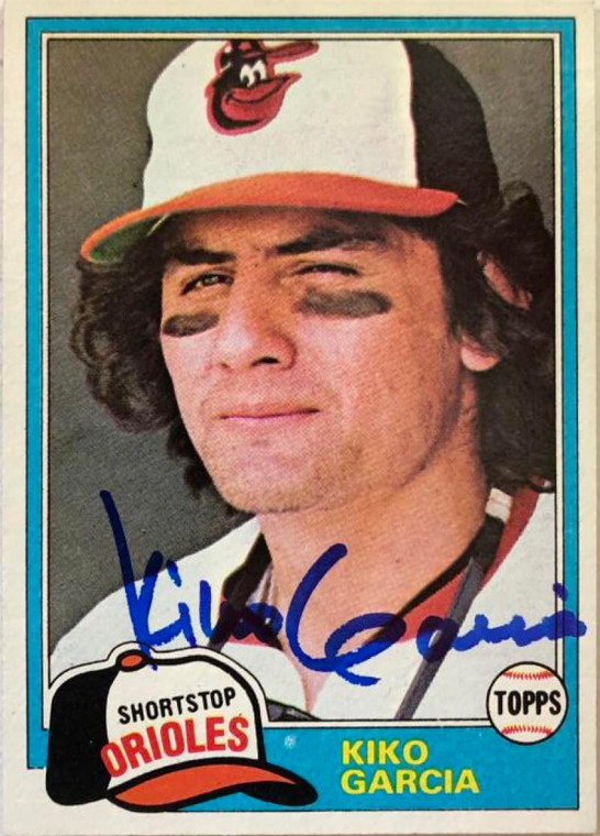 Kiko Garcia Autographed 1981 Topps #688