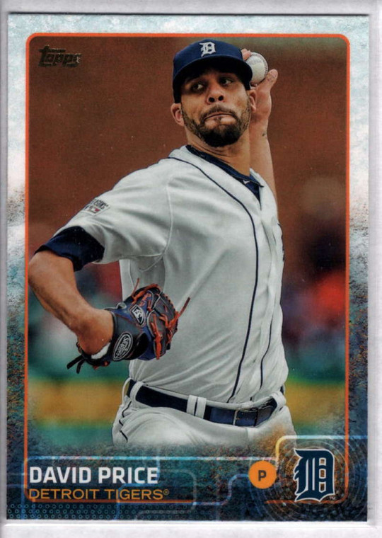 2015 Topps #550 David Price NM Detroit Tigers 