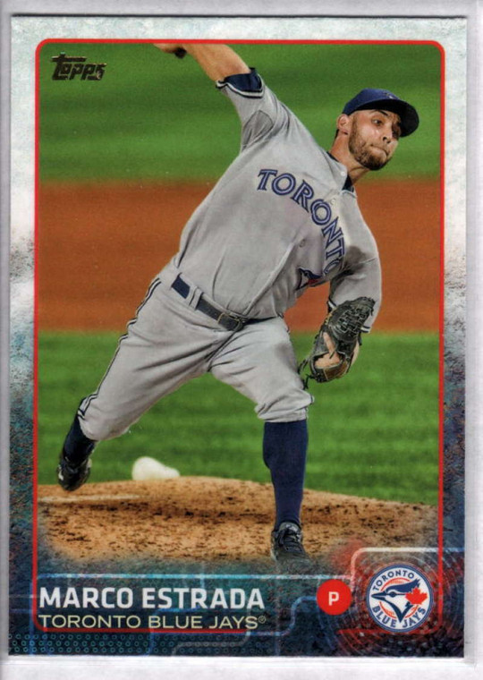 2015 Topps #569 Marco Estrada NM Toronto Blue Jays 