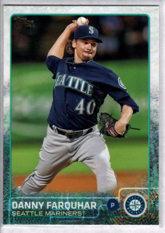 2015 Topps #584 Danny Farquhar NM Seattle Mariners 