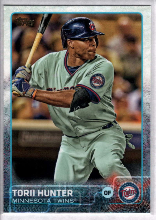 2015 Topps #590 Torii Hunter NM Minnesota Twins 