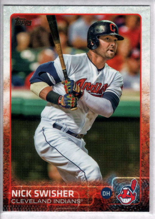 2015 Topps #598 Nick Swisher NM Cleveland Indians 