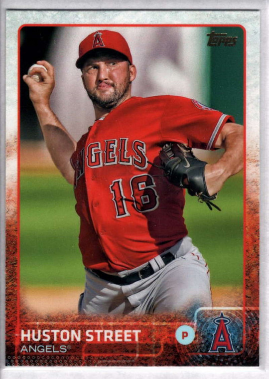 2015 Topps #605 Huston Street NM Los Angeles Angels 